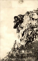 The Old Man of the Mountains Postcard