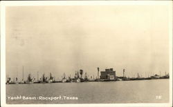 Yacht Basin Rockport, TX Postcard Postcard Postcard