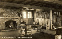 Lobby Neah-Kah-Nei Tavern Postcard