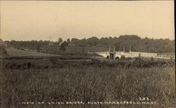View of Union Bridge Postcard