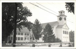 First Parish Unitarian Church Postcard