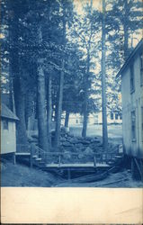 View of Cabins Hedding, NJ Postcard Postcard Postcard