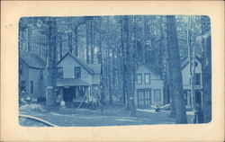 Homes in Hedding Postcard
