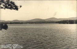 View from Crystal Springs, Gilmanton Hills New Hampshire Postcard Postcard Postcard