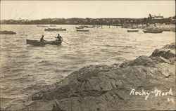 Boating in the Water Postcard