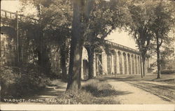 The Viaduct Canton, MA Postcard Postcard 