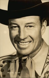 Wild Bill Elliot Postcard