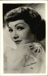 Claudette Colbert Actresses Postcard Postcard Postcard