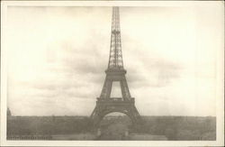 Eiffel Tower Postcard