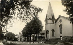 Prospect Street Methodist Episcopal Church Norwood, NY Postcard Postcard Postcard