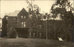 Ivy Covered Building Postcard