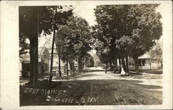 East Main Street Postcard