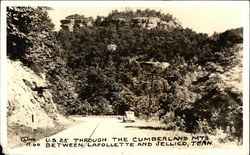 US 25 Through the Cumberland Mountains Jellico, TN Postcard Postcard Postcard