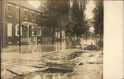 Flood, 1930 Harrisburg, PA Postcard Postcard Postcard