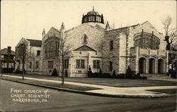 First Church of Christ, Scientist Harrisburg, PA Postcard Postcard Postcard
