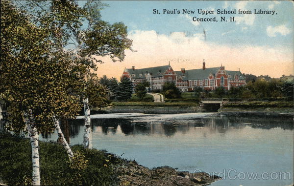 St. Paul's New Upper School from Library Concord New Hampshire