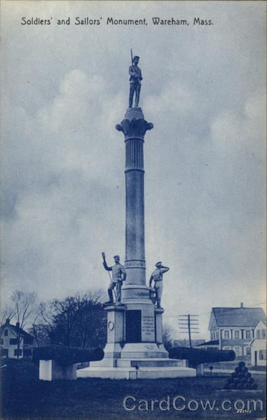 Soldiers' and Sailors' Monument Wareham Massachusetts