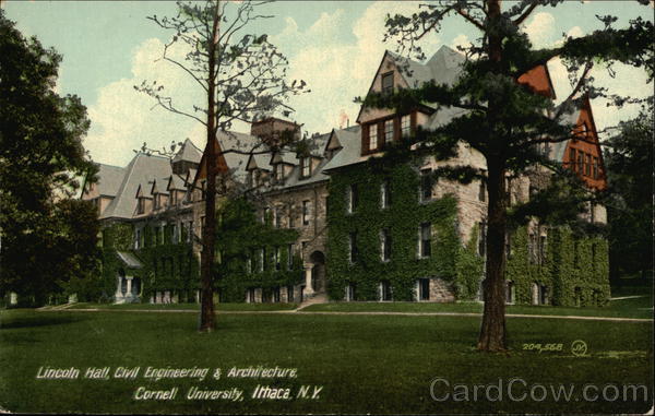 Lincoln Hall, Cornell University Ithaca New York