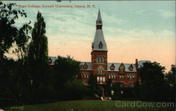 Sage College, Cornell Unviersity Ithaca New York