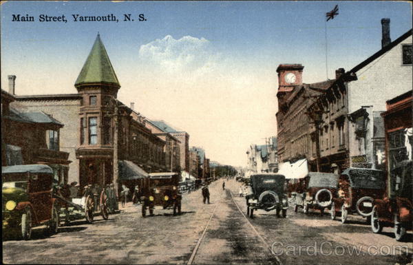 Main Street Yarmouth NS Canada Nova Scotia