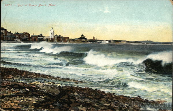 Surf and Shore Line Revere Beach Massachusetts