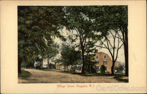 Village Street Kingston Rhode Island