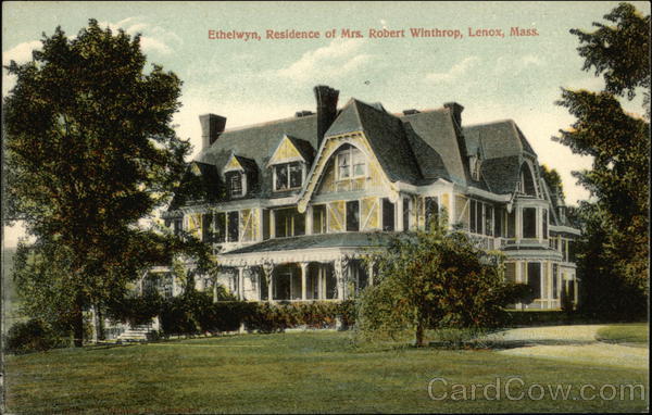 Ethelwyn, Residence of Mrs. Robert Winthrop Lenox Massachusetts