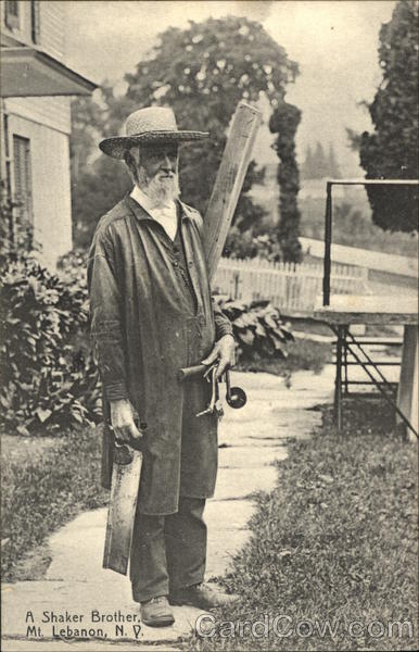 A Shaker Brother, Mount Lebanon Shaker Village New Lebanon New York