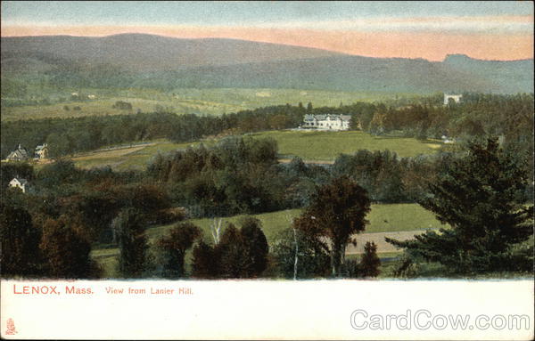 View from Lanier Hill Lenox Massachusetts