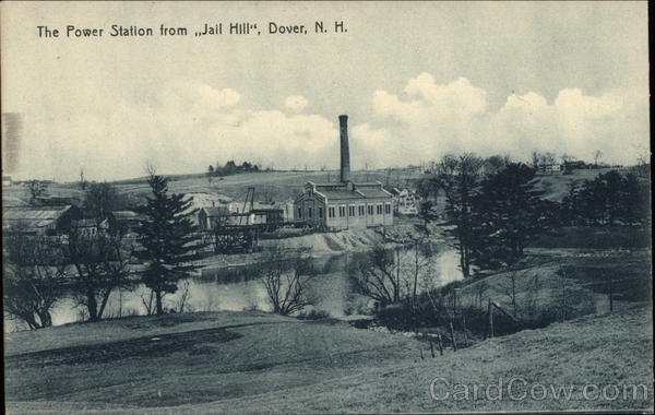 The Power Station from Jail Hill Dover New Hampshire