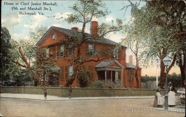 Home of Chief Justice Marshall Richmond Virginia