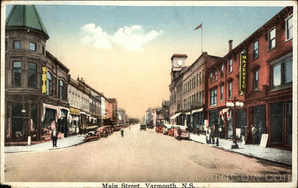 Main Street Yarmouth NS Canada Nova Scotia