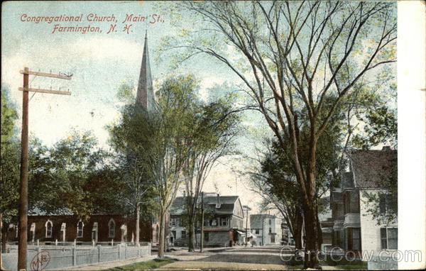 Congregational Church, Main Street Farmington New Hampshire