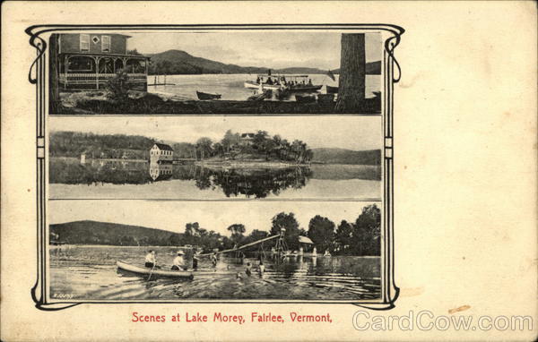 Scenes at Lake Morey Fairlee Vermont