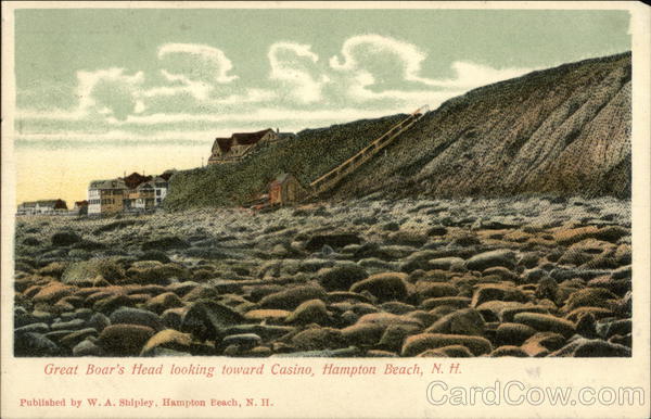 Great Boar's Head Looking Toward Casino Hampton Beach New Hampshire
