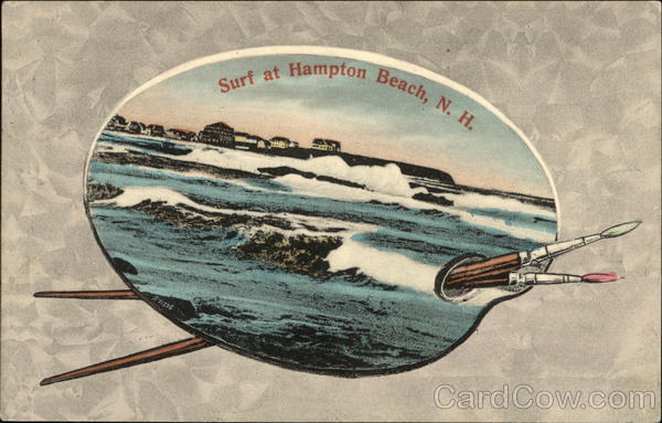 Surf at Hampton Beach New Hampshire