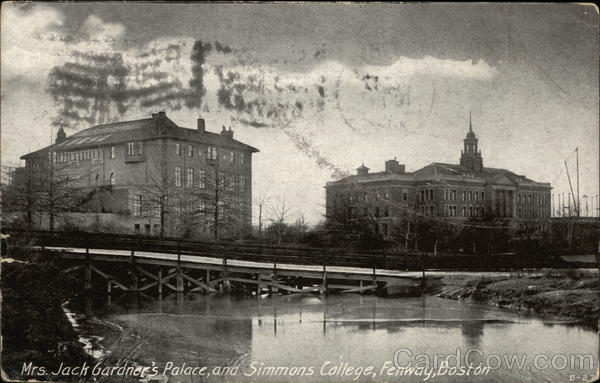 Mrs. Jack Gardner's Palace and Simmons College Boston Massachusetts