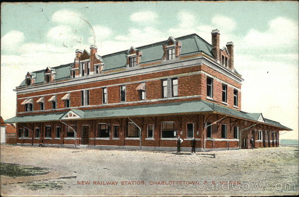 New Railway Station Charlottetown PE Canada Prince Edward Island