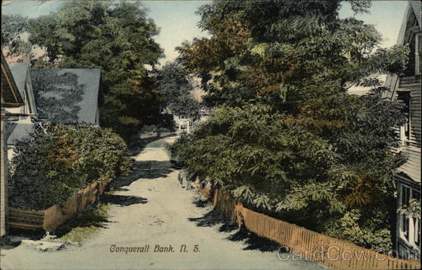 Conquerall Bank Lunenburg NS Canada Nova Scotia