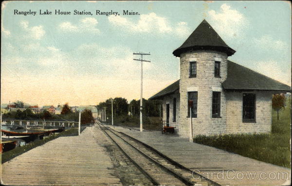 Rangeley Lake House Station Maine