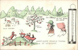 What Some People Think Of Vermont Postcard Postcard Postcard