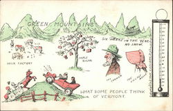 What Some People Think Of Vermont Postcard Postcard Postcard