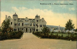 Residence of H.L. Pierce Postcard