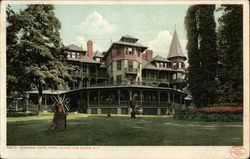 Sagamore Hotel, Green Island Lake George, NY Postcard Postcard Postcard