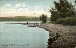 Crowbar Point Cayuga Lake, NY Postcard Postcard Postcard