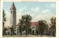 Library, Cornell University Ithaca, NY Postcard Postcard Postcard