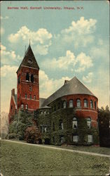Barnes Hall, Cornell University Postcard