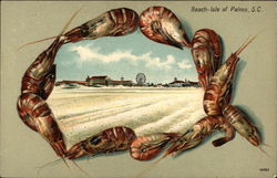 Beach Scene Postcard