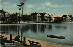 Colonial Lake Charleston, SC Postcard Postcard Postcard
