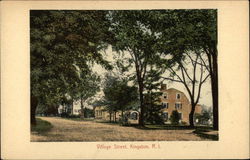 Village Street Postcard